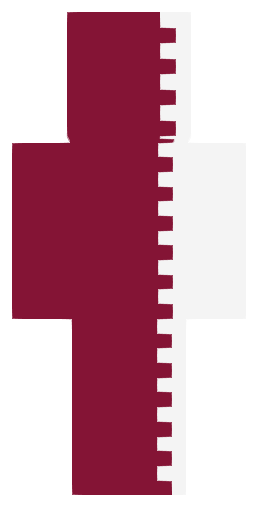 Qatar hátul