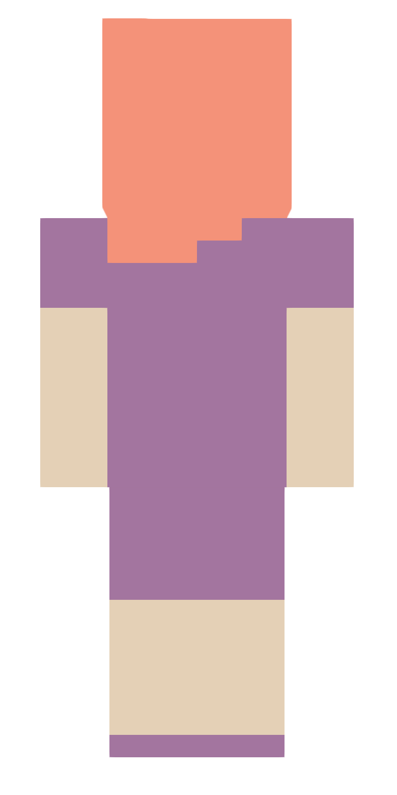 Purple girl otpozadi