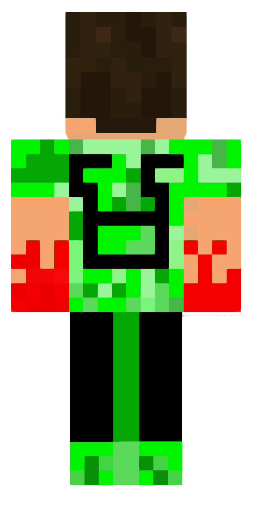 Green – tył
