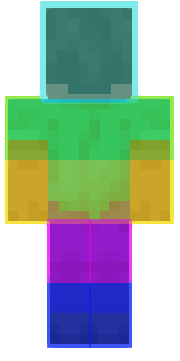 Neon Steve – espalda