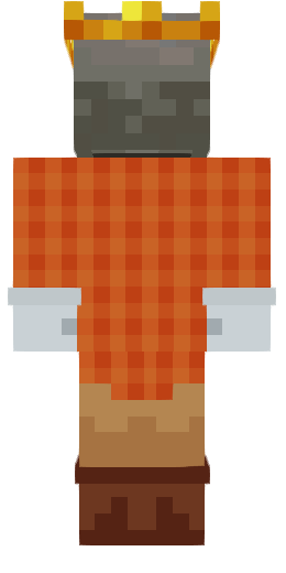 Orange Parched Skeleton – Rückseite