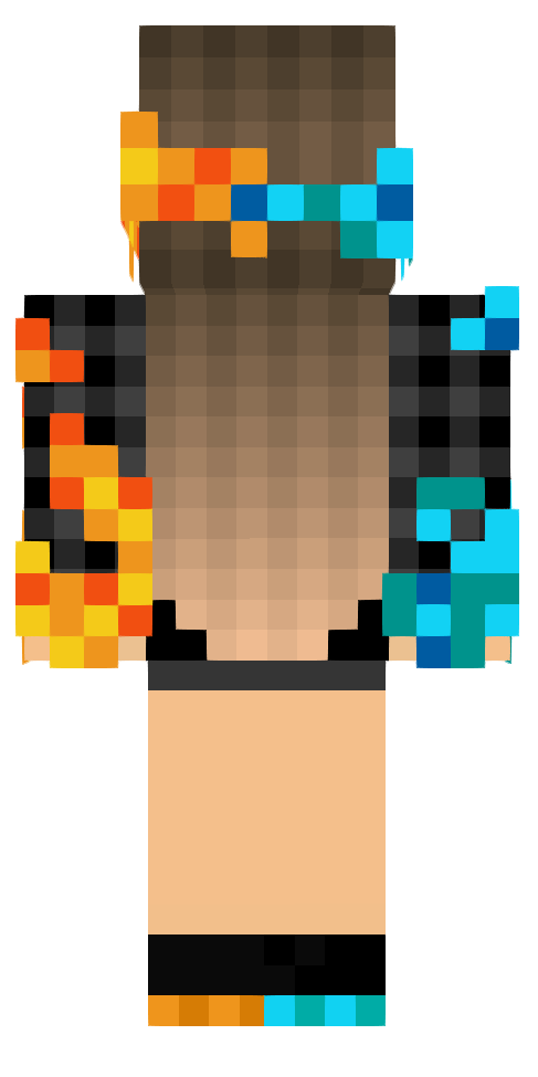 Hyperpixel Fire & Water Girl otpozadi