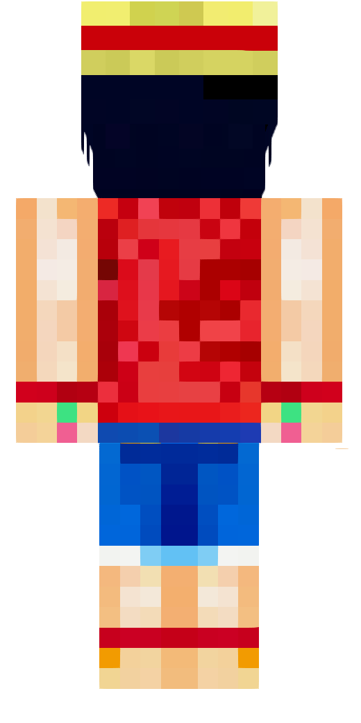 Monkey D. Luffy – ззаду