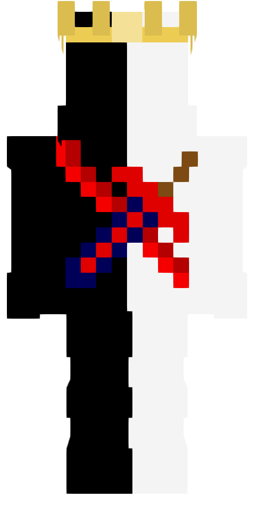 King Warrior Enderman otpozadi