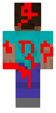 Bloody Herobrine retro