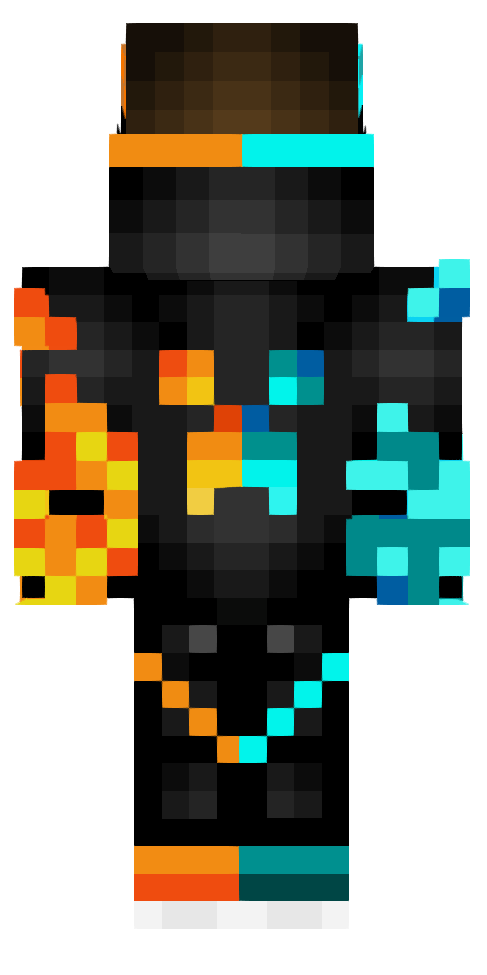 Hyper Pixel Water & Fire Boy – tył