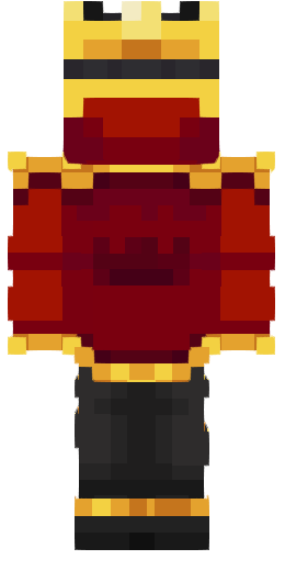 red gold CP skin female – espalda