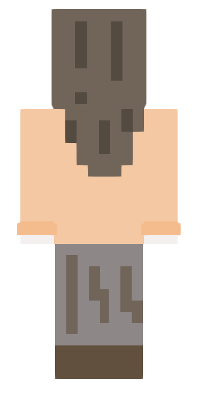 AdriPLAYZ Skin hátul