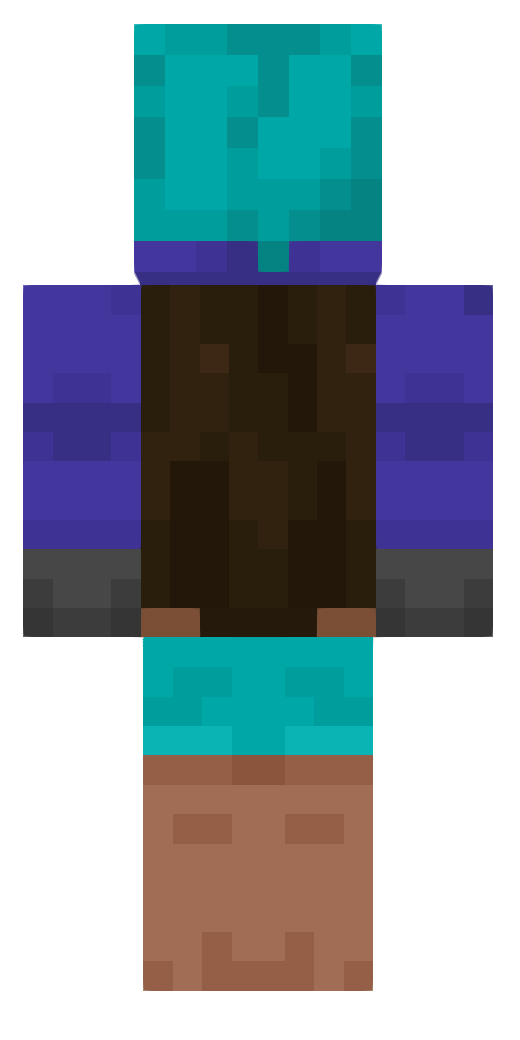 Upside Down Steve back