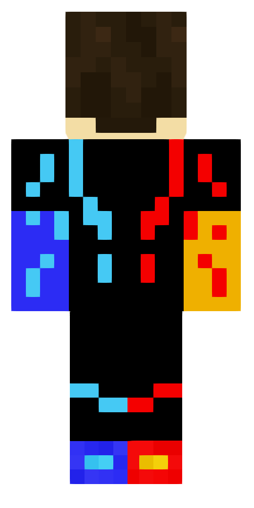 Fire and Ice(Water? idk) Herobrine retro