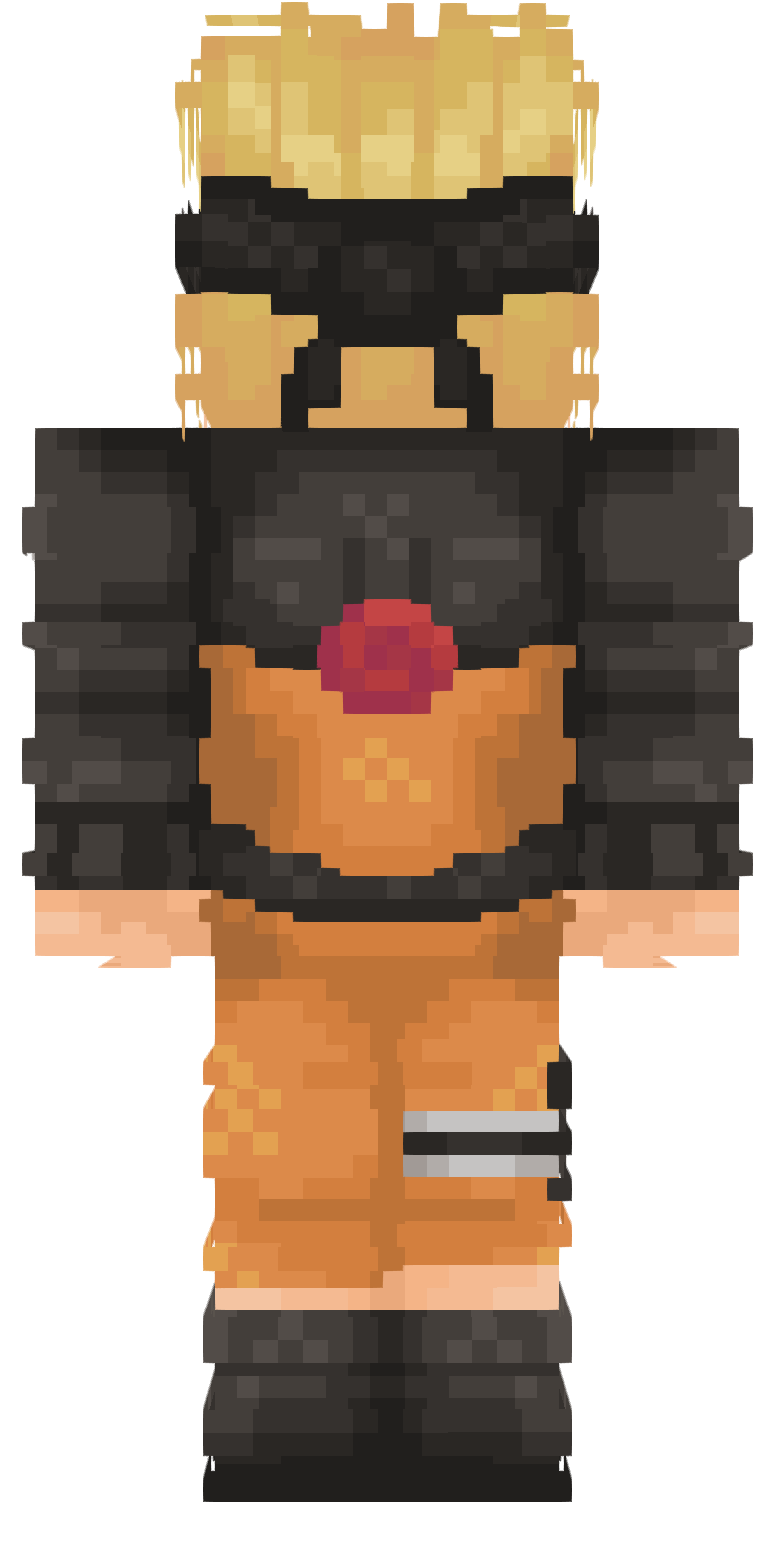 Naruto skin – ззаду