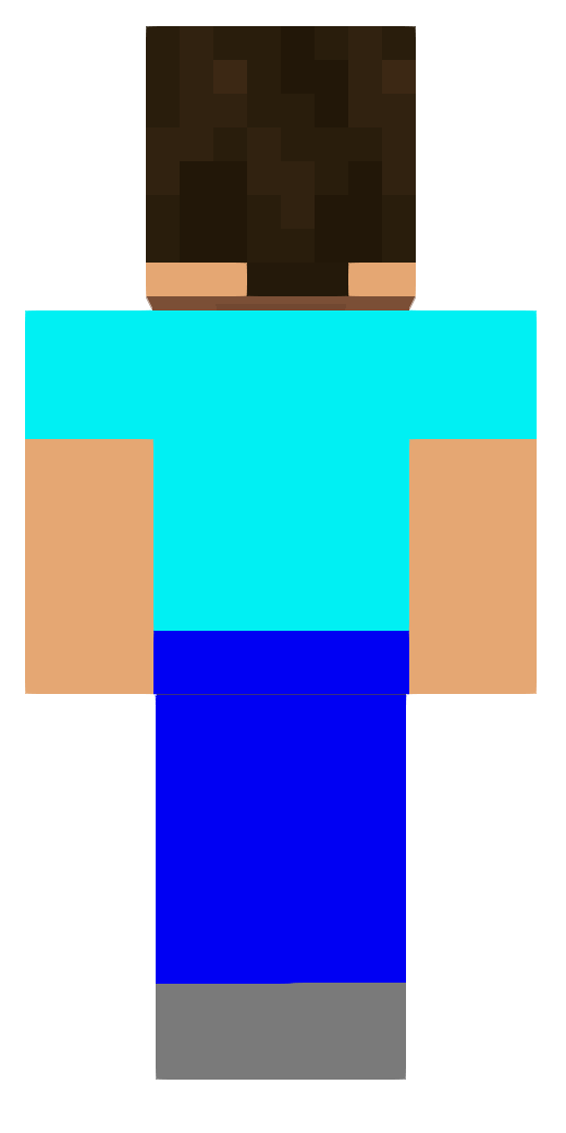 Normal Steve – ззаду