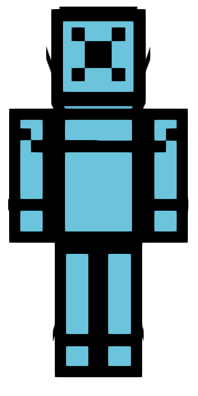 Blue retro