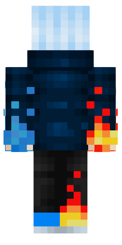 Fire & Water Boy Classic – Rückseite