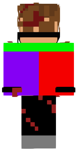 Evil rainbow smart boy – espalda