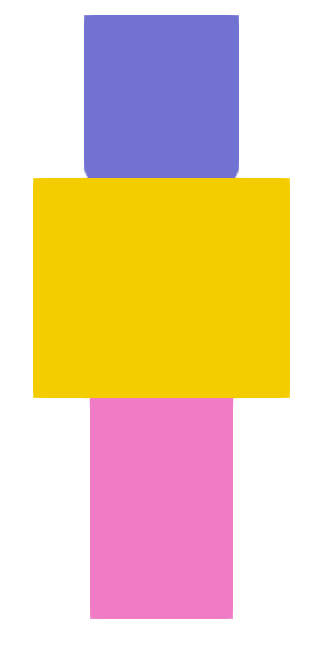 Pan-sexual Flag – Rückseite