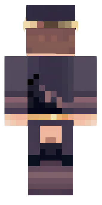Naked ass pirate – face arrière