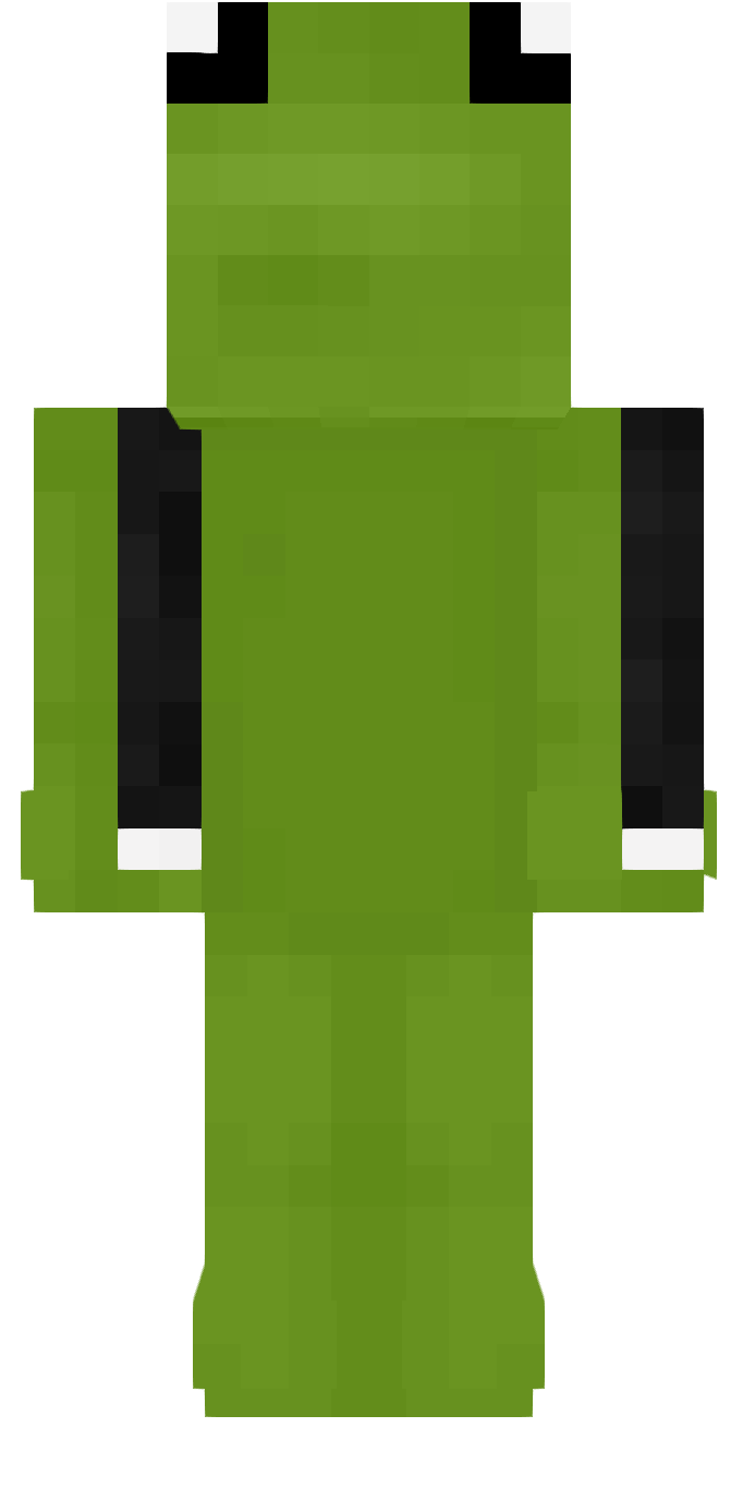 Frog girl back