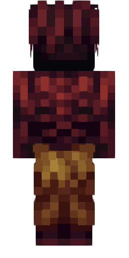 red skeleton achterkant