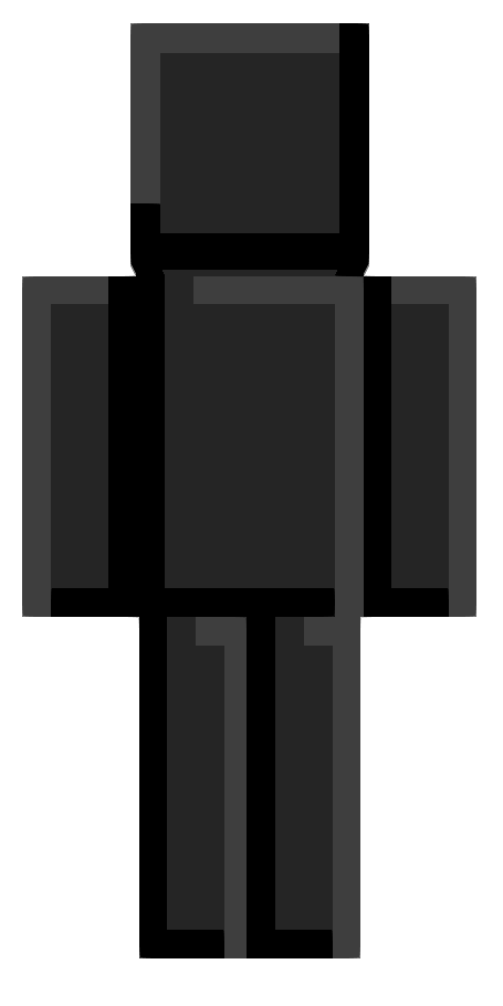 Enderman Plastic Toy – Rückseite