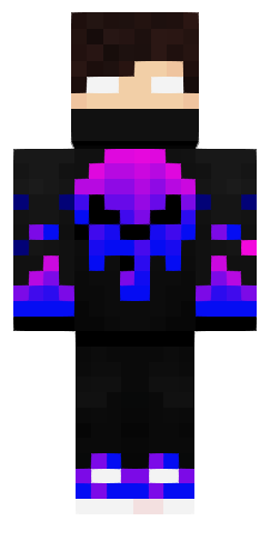 B9y with white dotz skin image