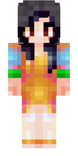 Girl from India skin image