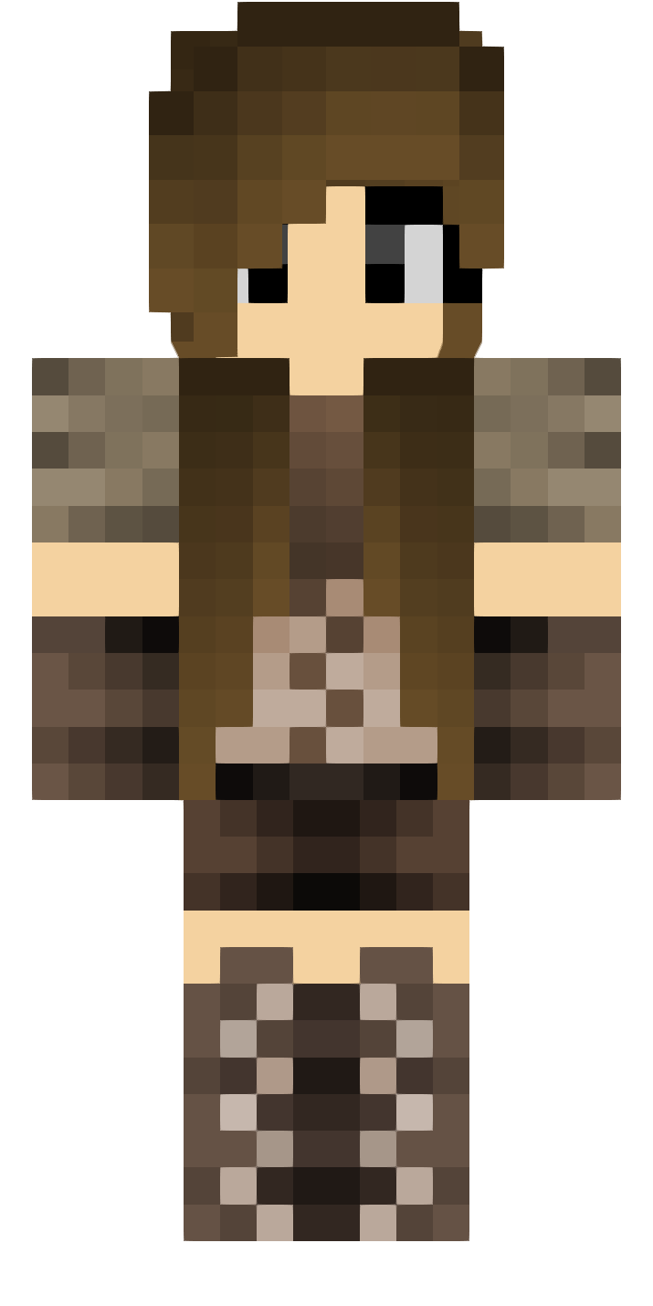 Villager girl skin image