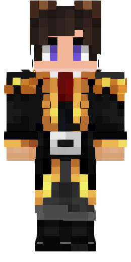 Skin teddyPlayit on black suit