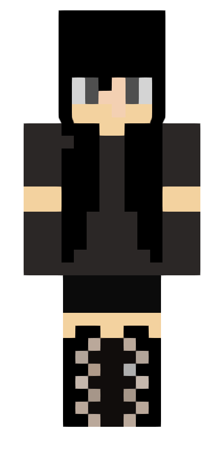 Skin emo girl