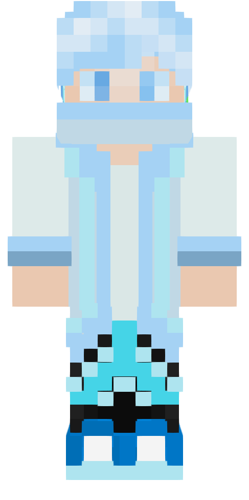 Frosty skin image