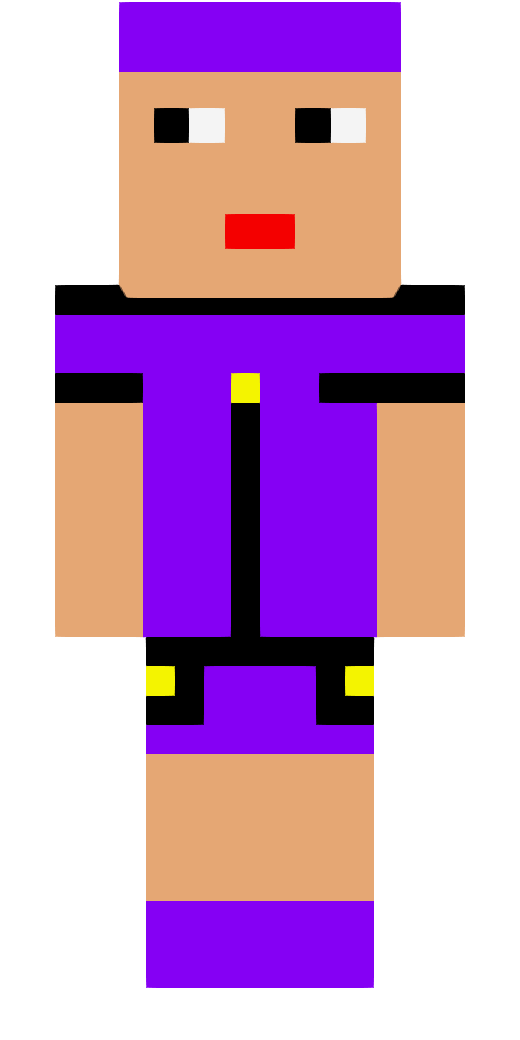 Скін Purple girl v2