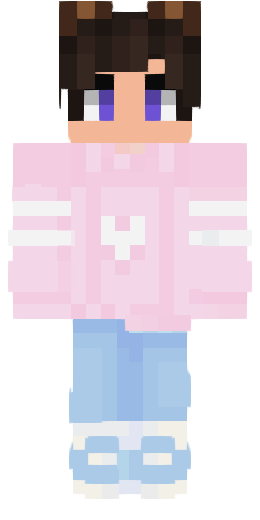 Skin teddyPlayIt pink heart