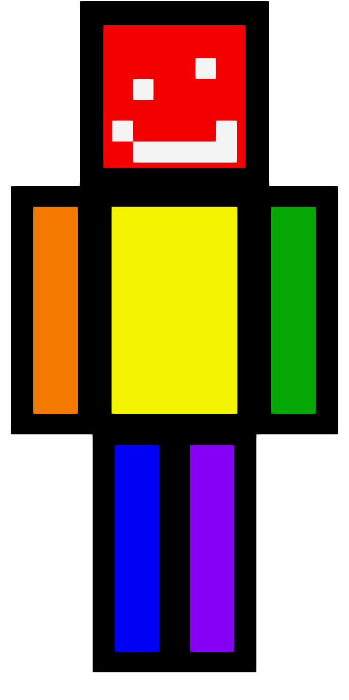 Skin Rainbow Outline