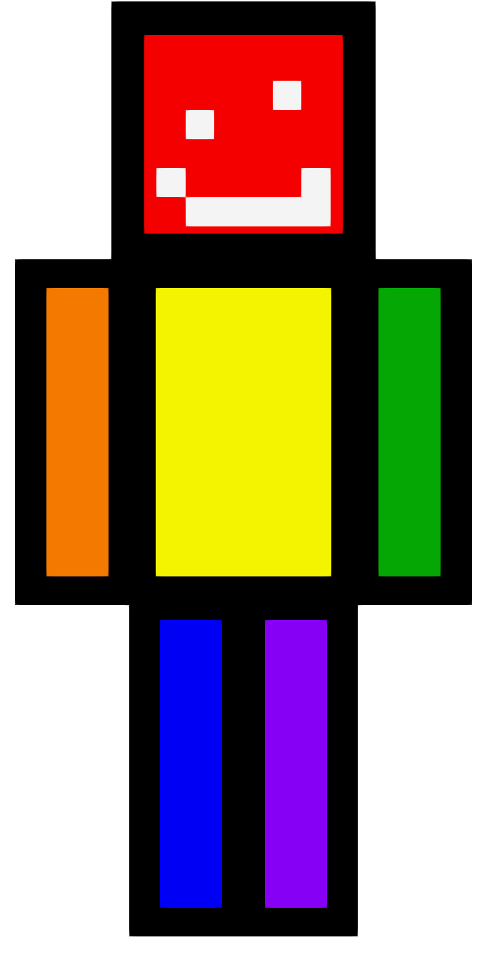 Rainbow Outline skin image