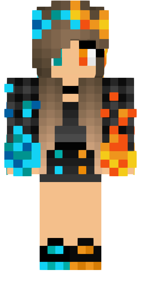 Скін Hyperpixel Fire & Water Girl