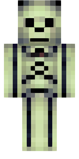 Skeleton skin image