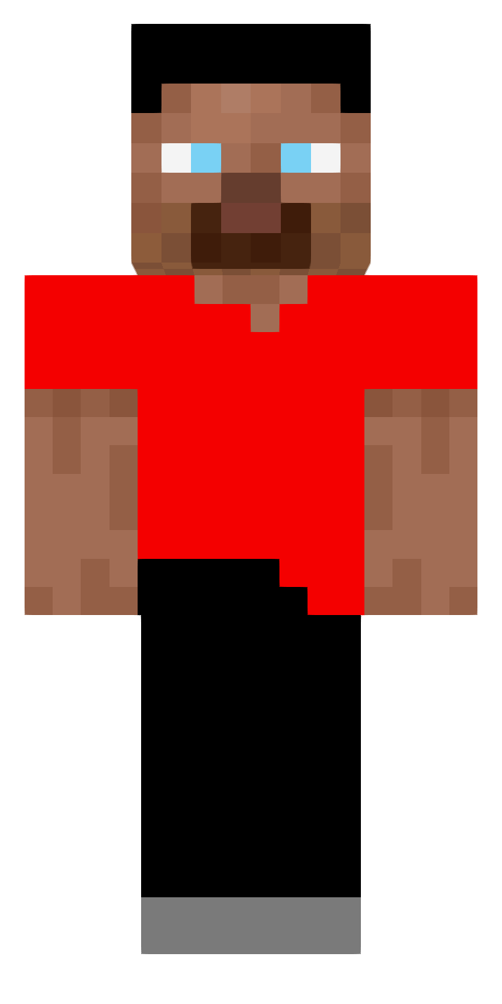 Thunder herobrine skin image