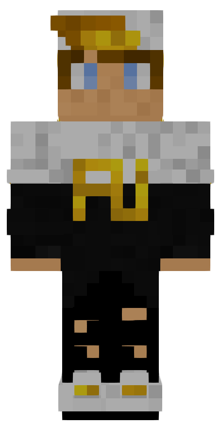 Golden Nike Boy front