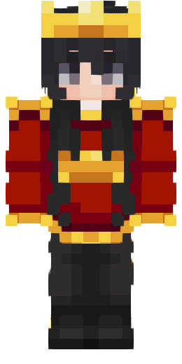red gold CP skin female
