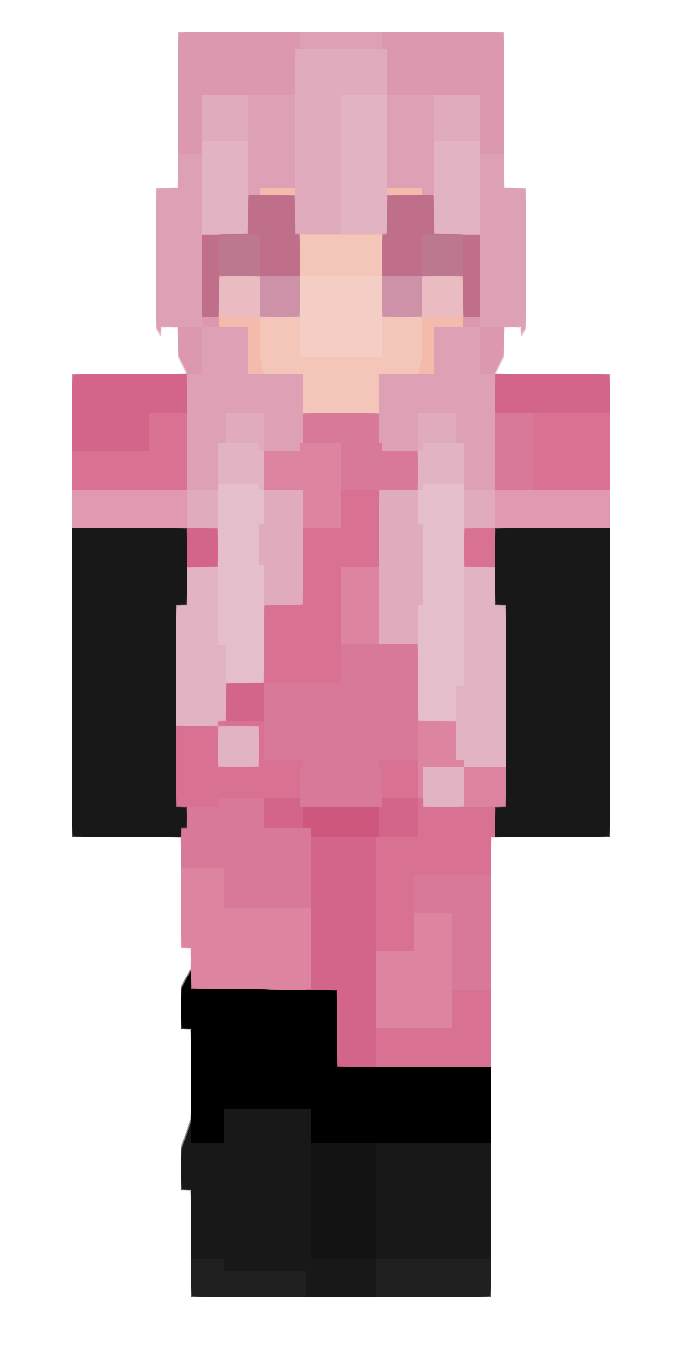 Pink girl skin