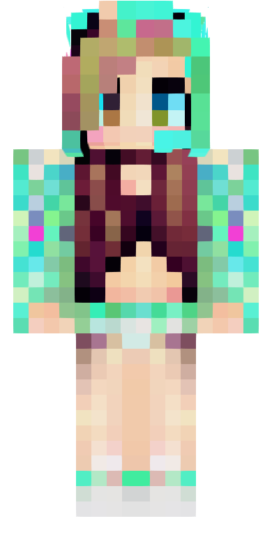 Skin Rainbow girl