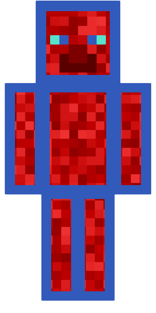 Redstone Steve skin