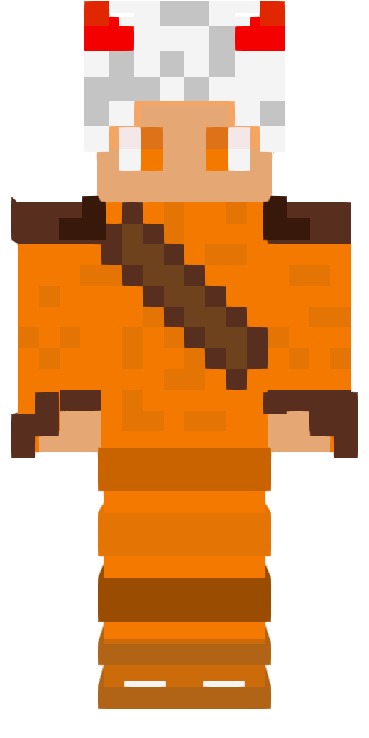 Skin The orange demon