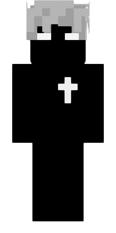 Skin The black Herobrine