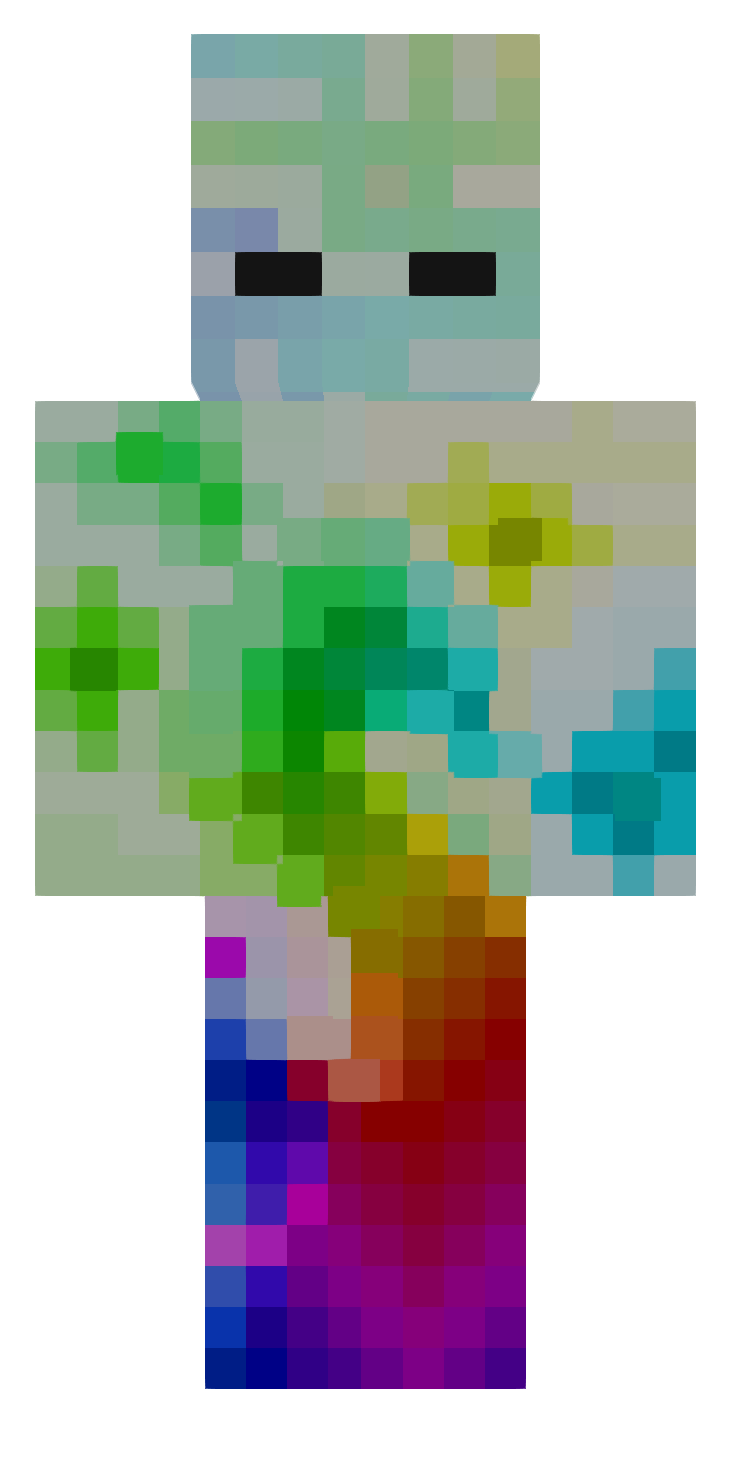 Skin Rainbow Skin; Inverted Colors {SizArts}
