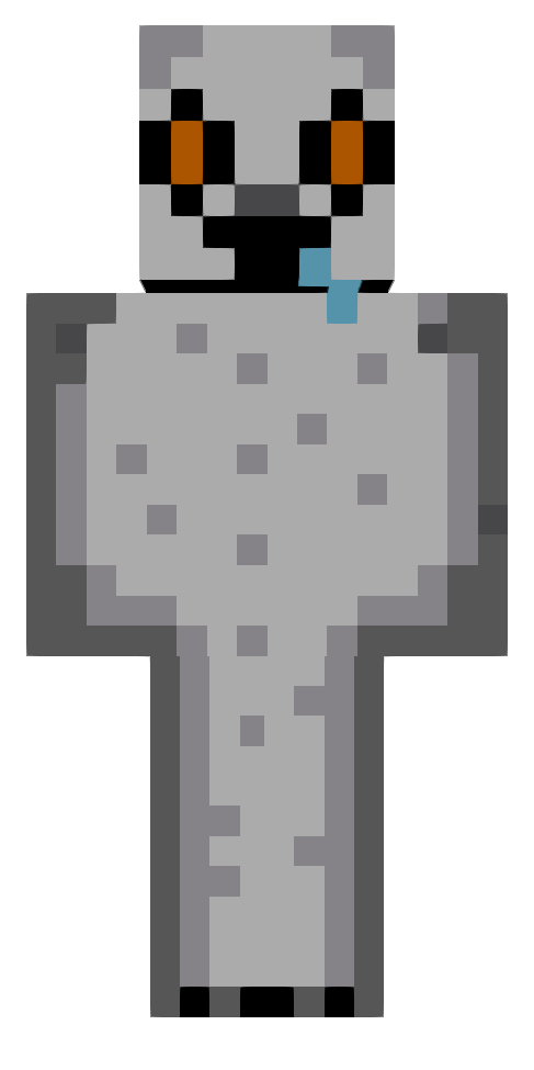 Goofy the lemur skin
