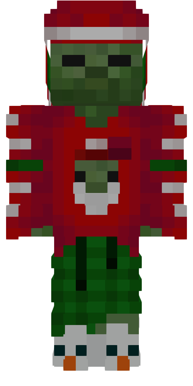 Skin Christmas Zombie.