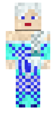 Elsa from Frozen front
