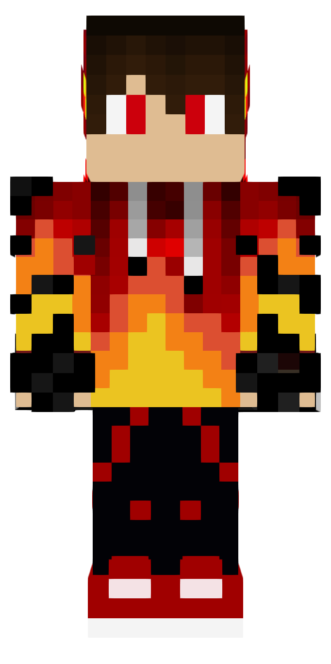 Fire guy skin