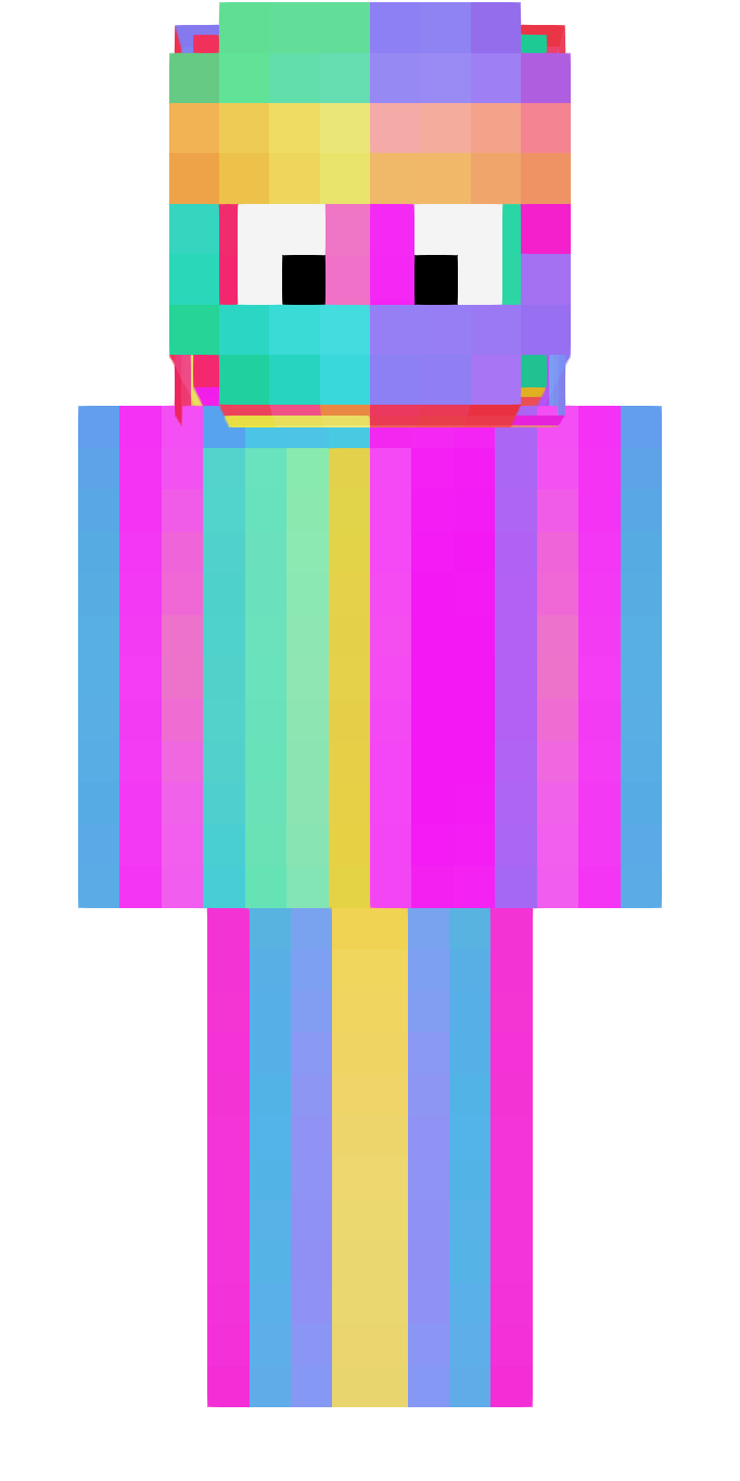 Skin Rainbow Ninja